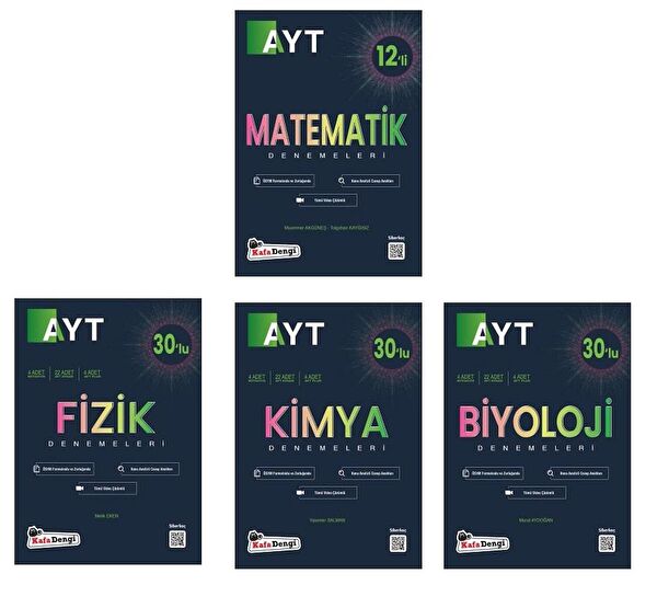 Kafa Dengi Yayınları Ders ve Yardımcı Kaynak Kitapları