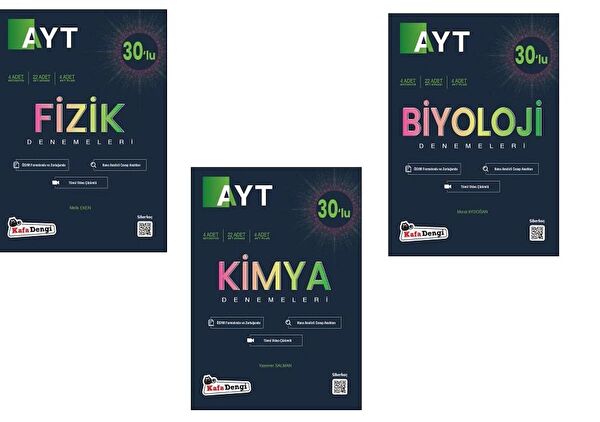 Kafa Dengi Yayınları Ders ve Yardımcı Kaynak Kitapları