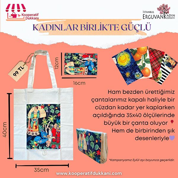 Erguvan Kadın Kooperatifi Kadın Girişimci El Emeği Ürünler