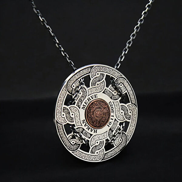 Gümüş Kolye, Zincir, Künye