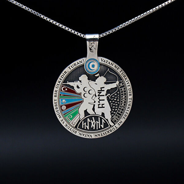 Gümüş Kolye, Zincir, Künye