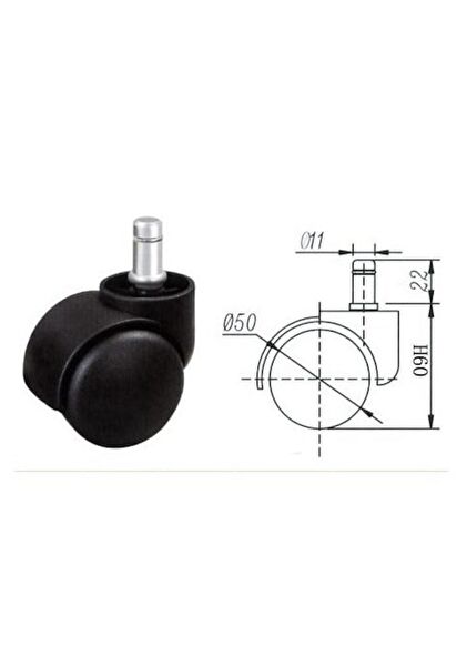 Hayal Sepeti&Quillingseti Mobilya Tekerleği