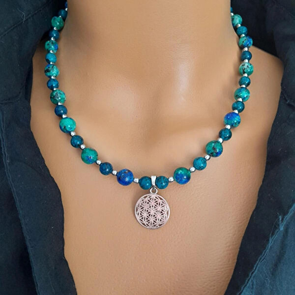 Sem Natural Stone Kolye