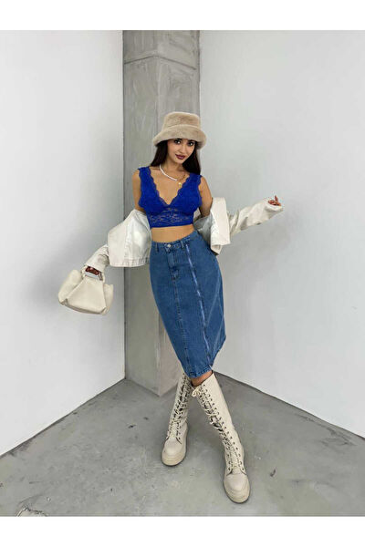 Kene Jeans Kadın Etek