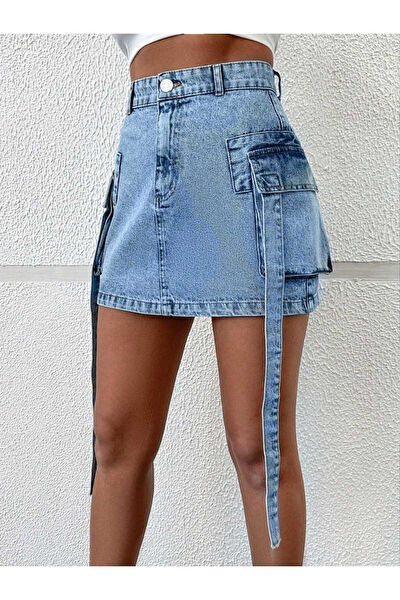 Kene Jeans Kadın Etek