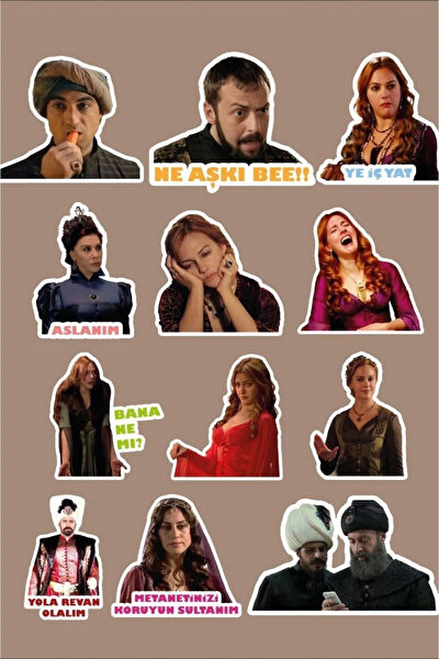 Ludios Etiket, Sticker