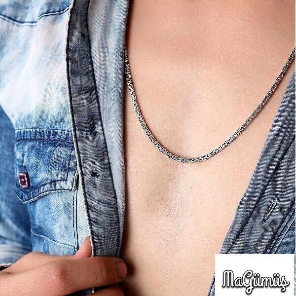 MaGümüş Kolye, Zincir, Künye