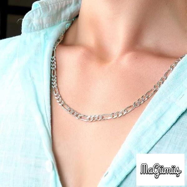 MaGümüş Kolye, Zincir, Künye