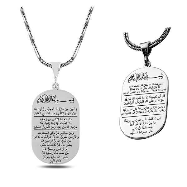 MaGümüş Kolye, Zincir, Künye