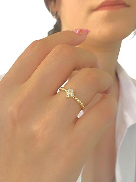 MaGümüş Altın Yüzük