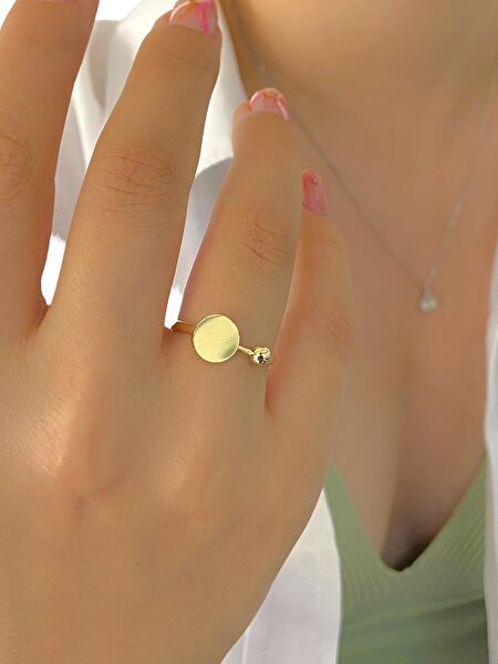 MaGümüş Altın Yüzük