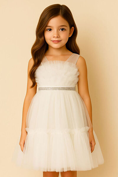 Minigimin Cicileri Kız Çocuk Abiye Elbise