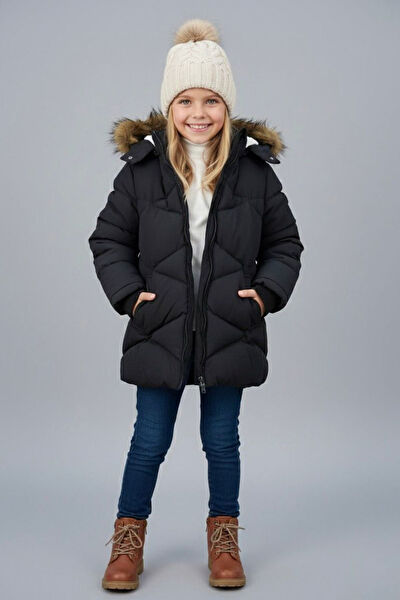 Minigimin Cicileri Kız Çocuk Mont, Kaban