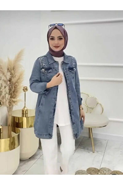 Harmatime Butik Kadın Kot Ceket