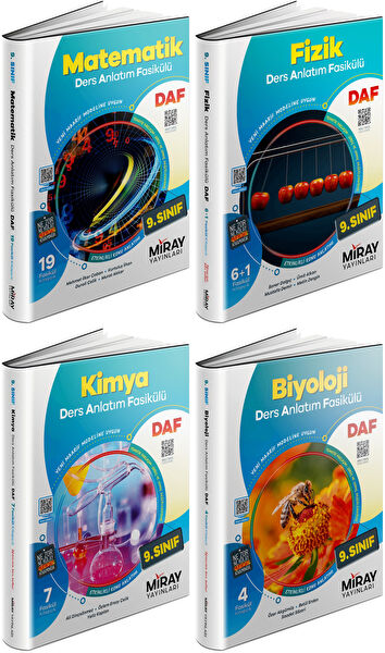 Miray Yayınları Ders ve Yardımcı Kaynak Kitapları