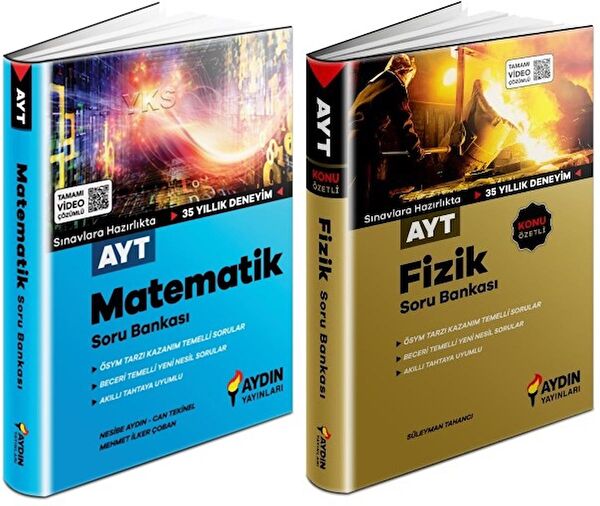 Aydın Yayınevi Ders ve Yardımcı Kaynak Kitapları