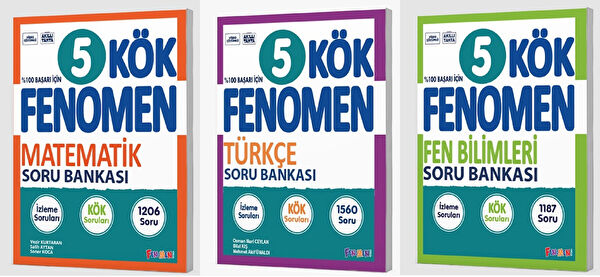 Fenomen Yayıncılık Ders ve Yardımcı Kaynak Kitapları