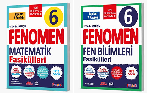 Fenomen Yayıncılık Ders ve Yardımcı Kaynak Kitapları