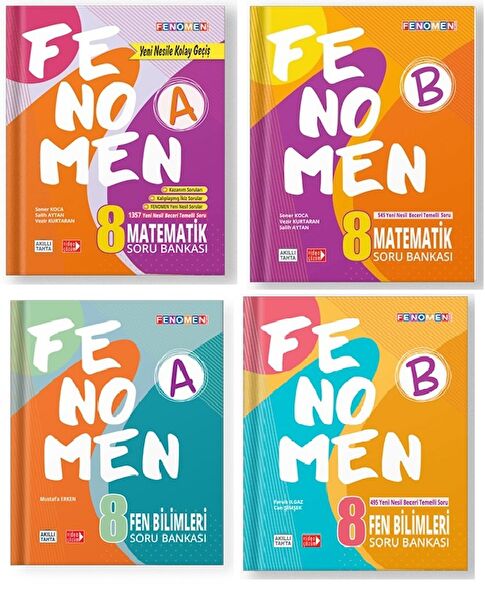 Fenomen Yayıncılık Ders ve Yardımcı Kaynak Kitapları