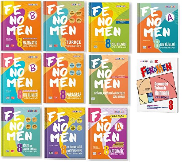 Fenomen Yayıncılık Ders ve Yardımcı Kaynak Kitapları