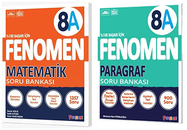 Fenomen Yayıncılık Ders ve Yardımcı Kaynak Kitapları