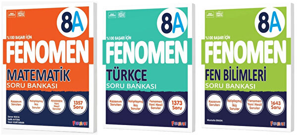 Fenomen Yayıncılık Ders ve Yardımcı Kaynak Kitapları