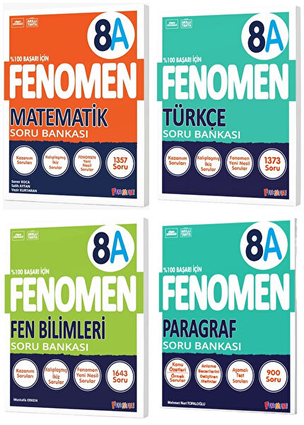 Fenomen Yayıncılık Ders ve Yardımcı Kaynak Kitapları