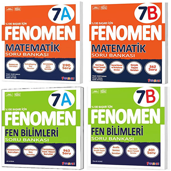 Fenomen Yayıncılık Ders ve Yardımcı Kaynak Kitapları