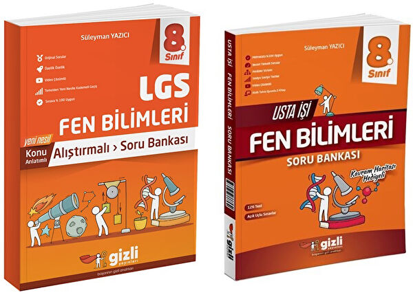 Gizli Yayınları Ders ve Yardımcı Kaynak Kitapları