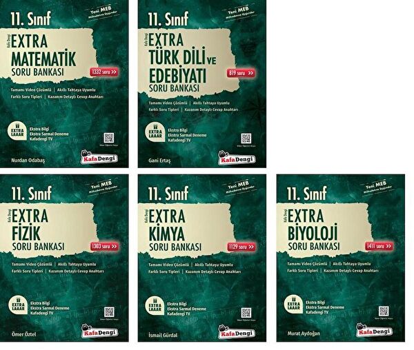 Kafa Dengi Yayınları Ders ve Yardımcı Kaynak Kitapları