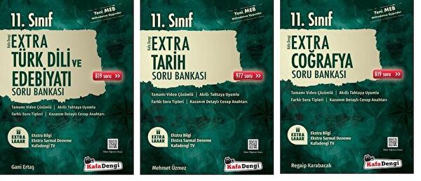 Kafa Dengi Yayınları Ders ve Yardımcı Kaynak Kitapları