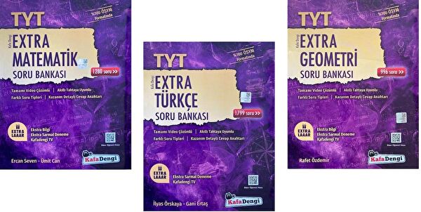 Kafa Dengi Yayınları Ders ve Yardımcı Kaynak Kitapları