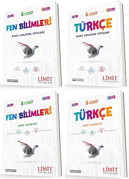 Limit Yayınları Ders ve Yardımcı Kaynak Kitapları