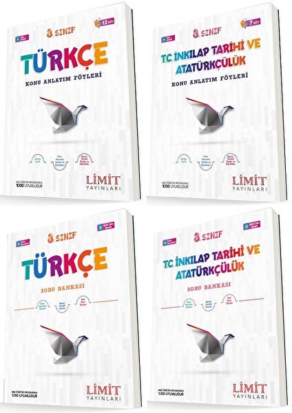 Limit Yayınları Ders ve Yardımcı Kaynak Kitapları