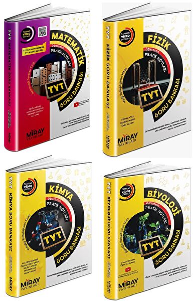 Miray Yayınları Ders ve Yardımcı Kaynak Kitapları
