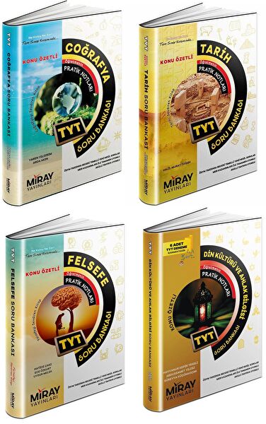 Miray Yayınları Ders ve Yardımcı Kaynak Kitapları