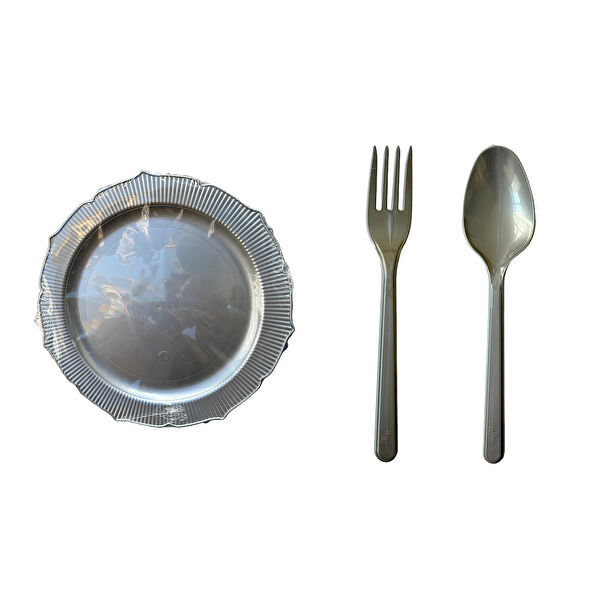 OMEYVA Plastik Tabak