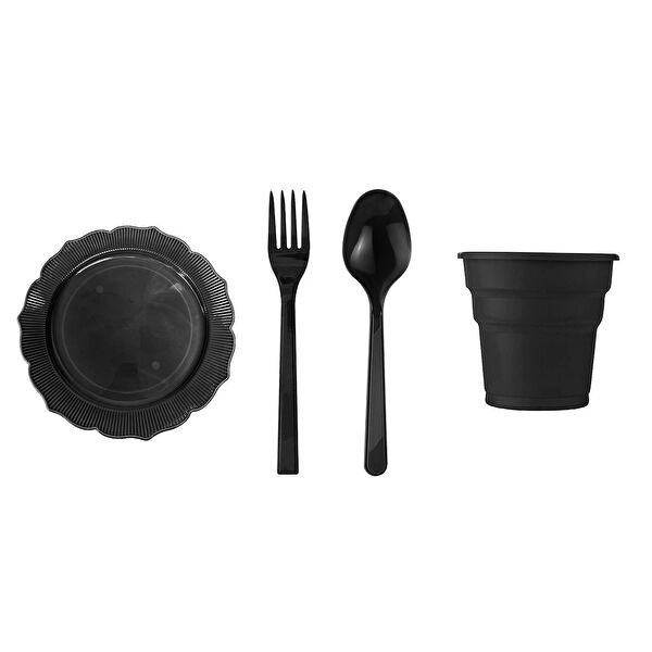 OMEYVA Plastik Tabak