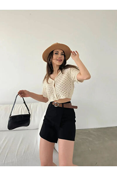 Meyou Shoes Kadın Şort, Bermuda, Kapri