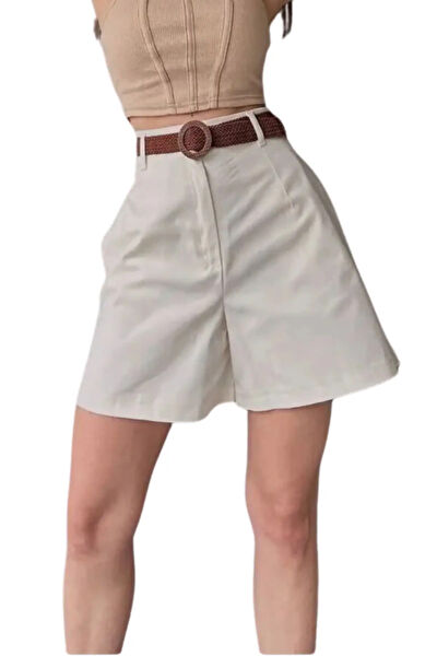 Meyou Shoes Kadın Şort, Bermuda, Kapri