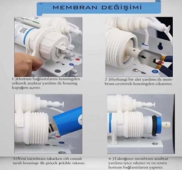 Vontron Su Arıtma Cihazı Yedek Parça, Aksesuar