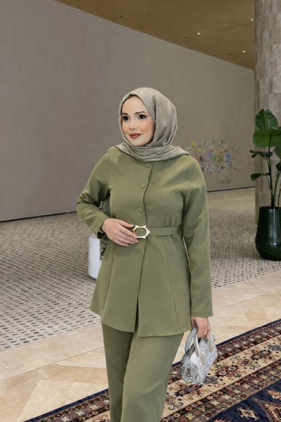 Riella Butik Tesettür Alt Üst Takım