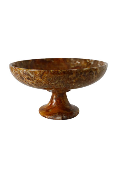 Oniks Dekoratif Tabak ve Kase