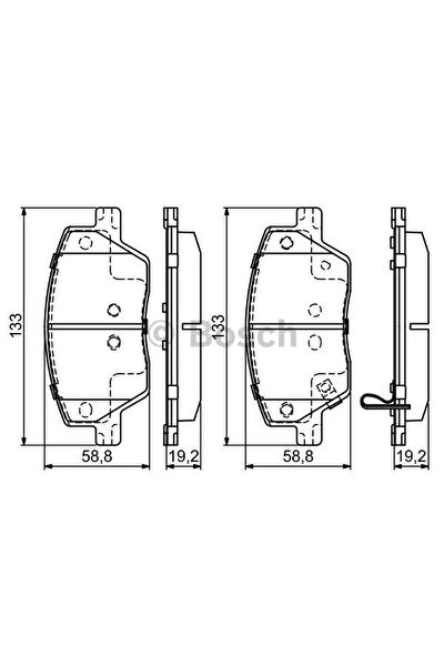 Bosch Fren Balataları