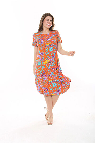 ŞERİCE Büyük Beden Günlük Elbise
