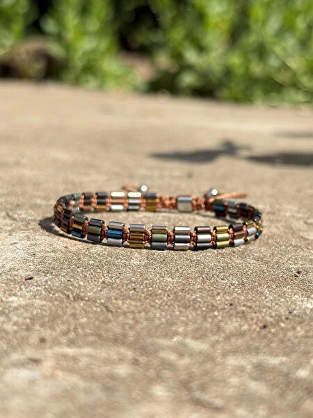 Sırlı Taş Erkek Bileklik