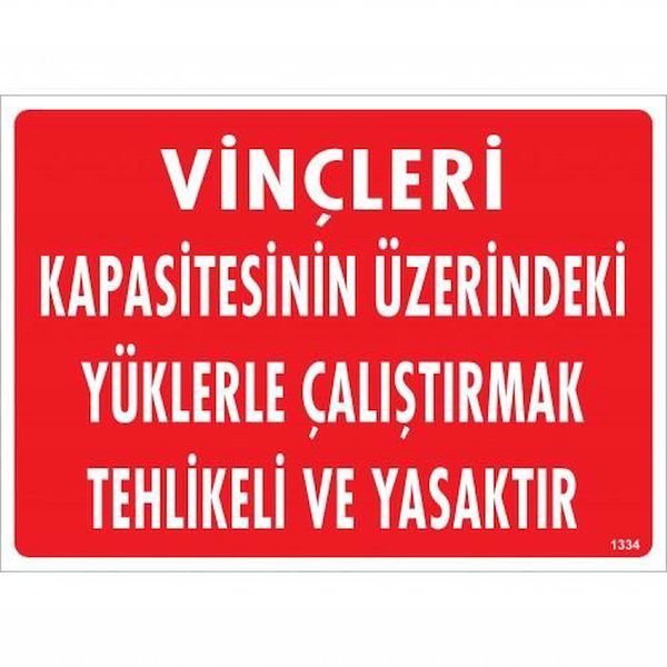 SHC42 Güvenlik Uyarı İşaretleri, İş Güvenliği Levhaları