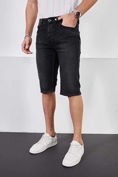 Frankness Jeans Erkek Şort, Bermuda, Kapri