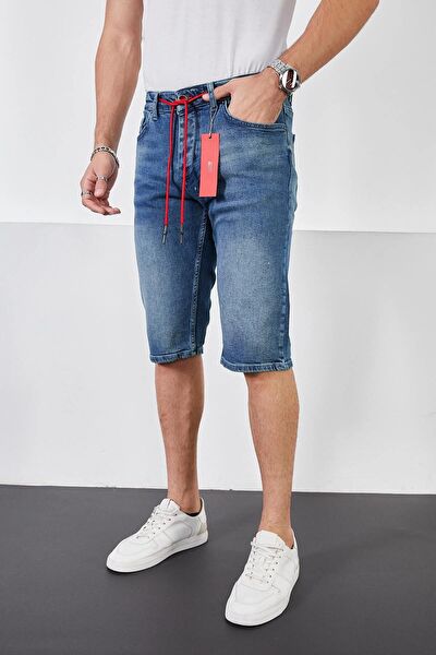 Frankness Jeans Erkek Şort, Bermuda, Kapri