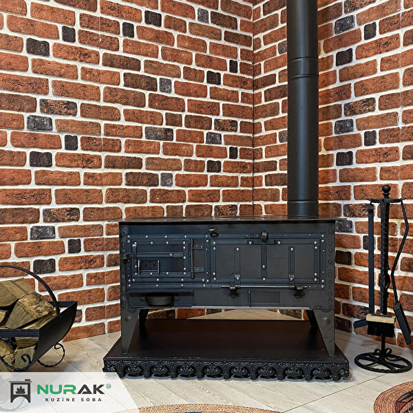 Nurak Kuzine Soba Katı Yakıt Sobası